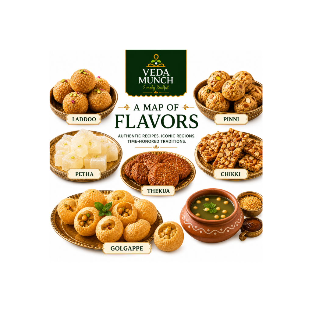 Regional Masterpieces- A Map of Flavors