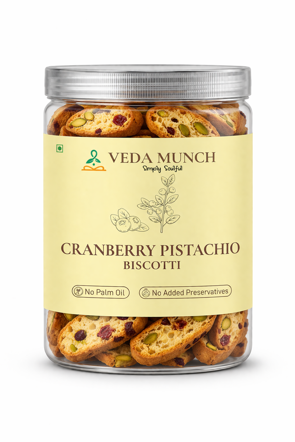 Cranberry Pistachio Biscotti - 220g