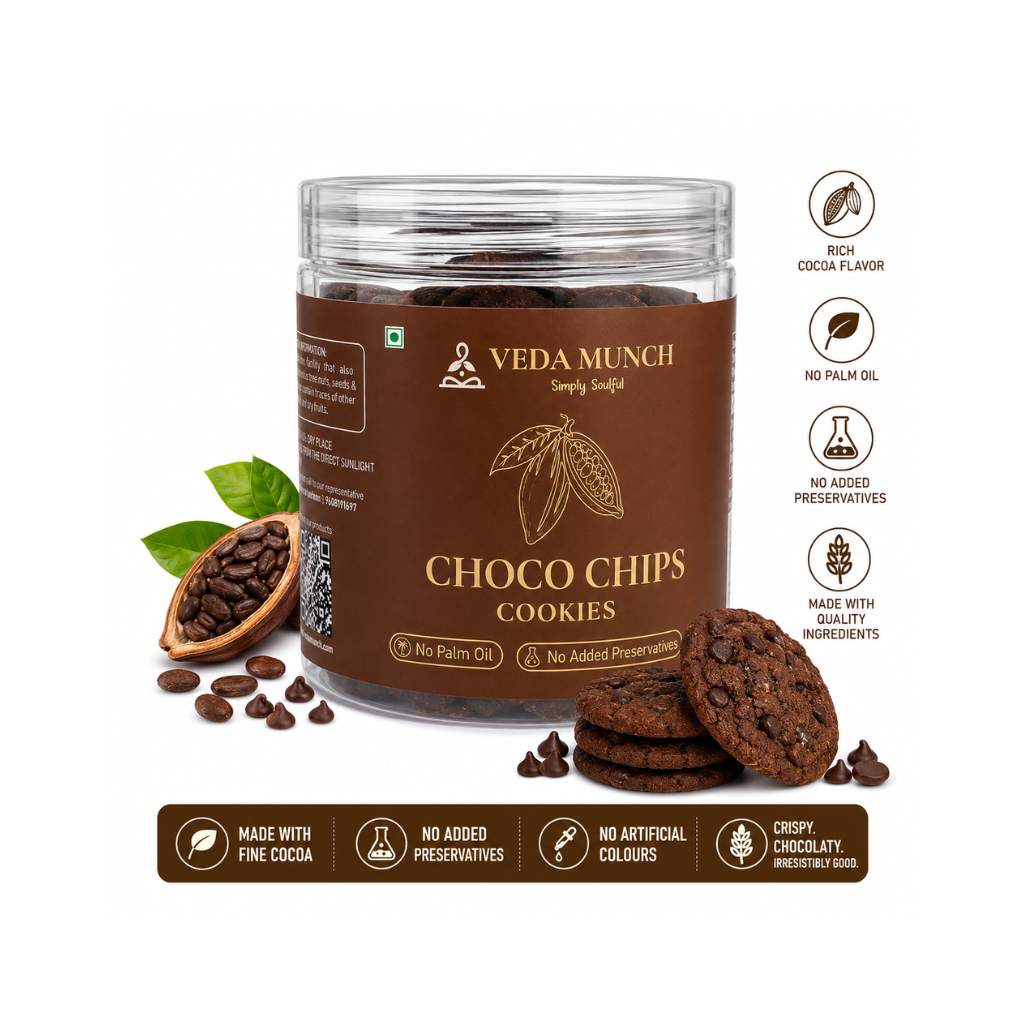 Veda Munch Choco Chip Cookies
