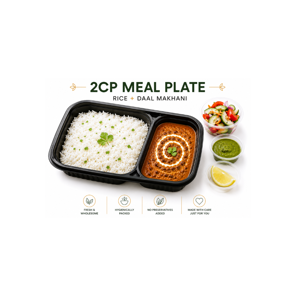 Veda Munch Daal Makhani Rice Combo