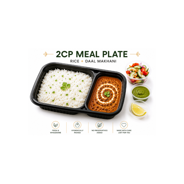 Veda Munch Daal Makhani Rice Combo