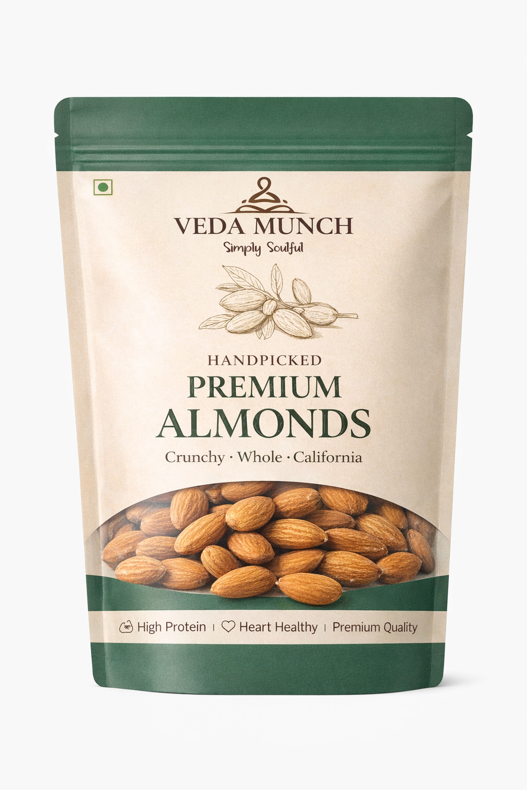 Handpicked Premium Almonds