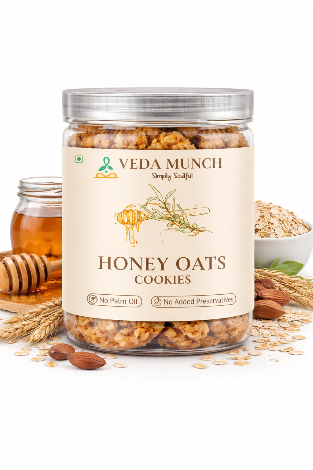 Honey Oats Cookies(120g)