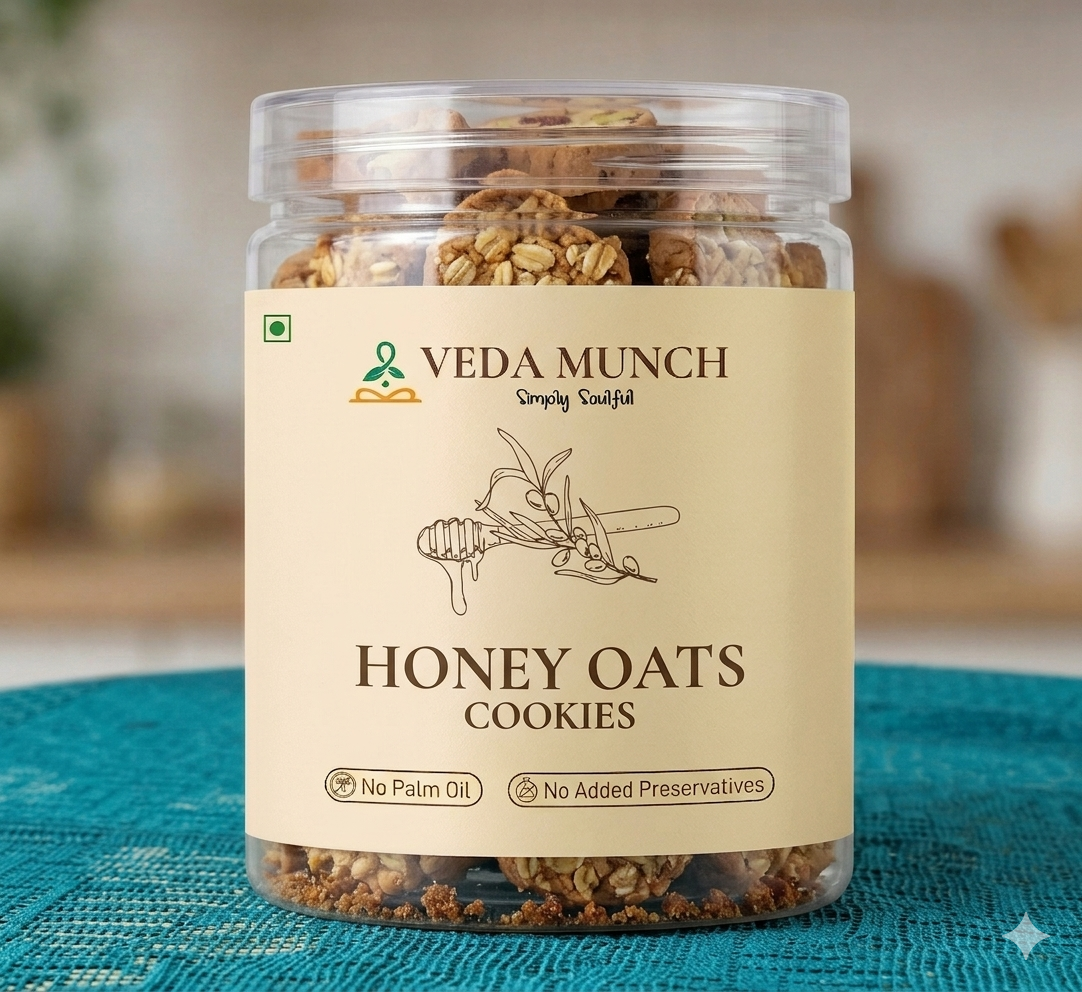 Honey Oats Cookies(120g)