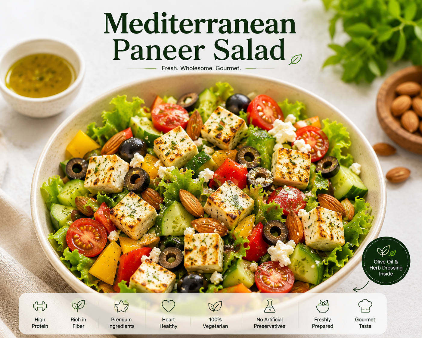 Veda Munch Paneer Salad