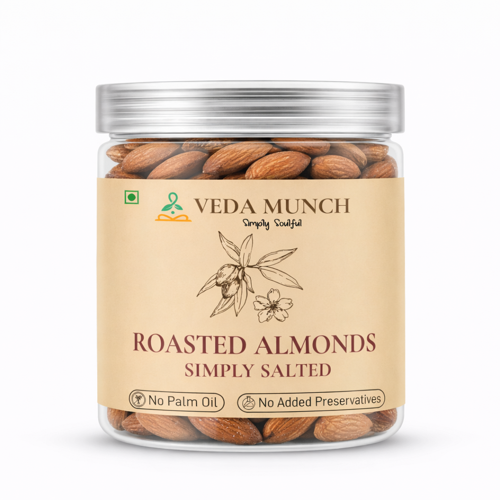 Roasted Salted Almonds (120g)