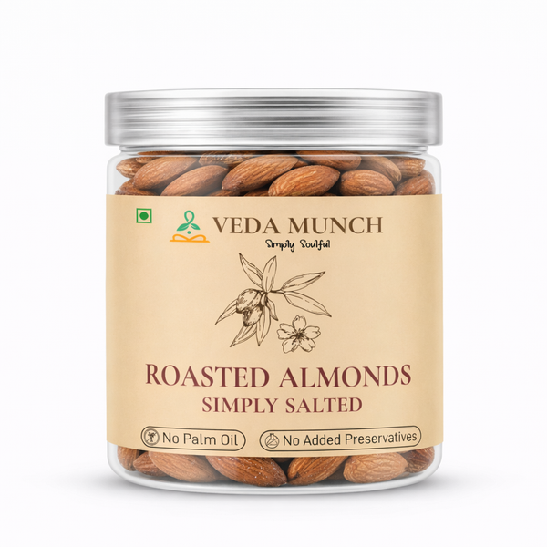 Roasted Salted Almonds (120g)